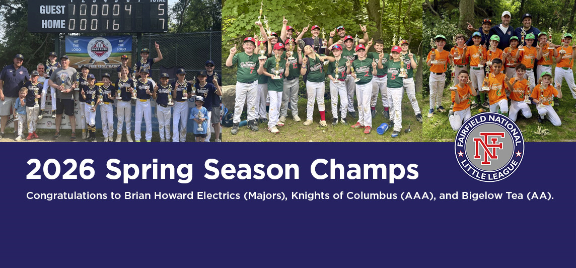 Congrats to the champs!